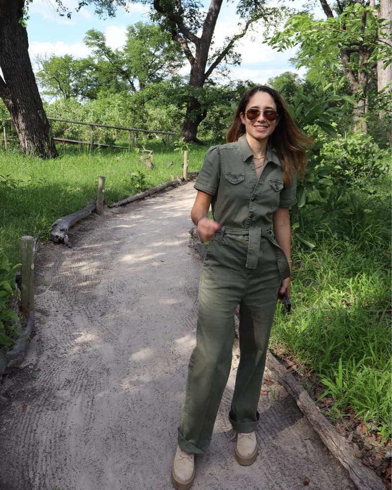 Safari Paige Green jumpsuit  - Image 1