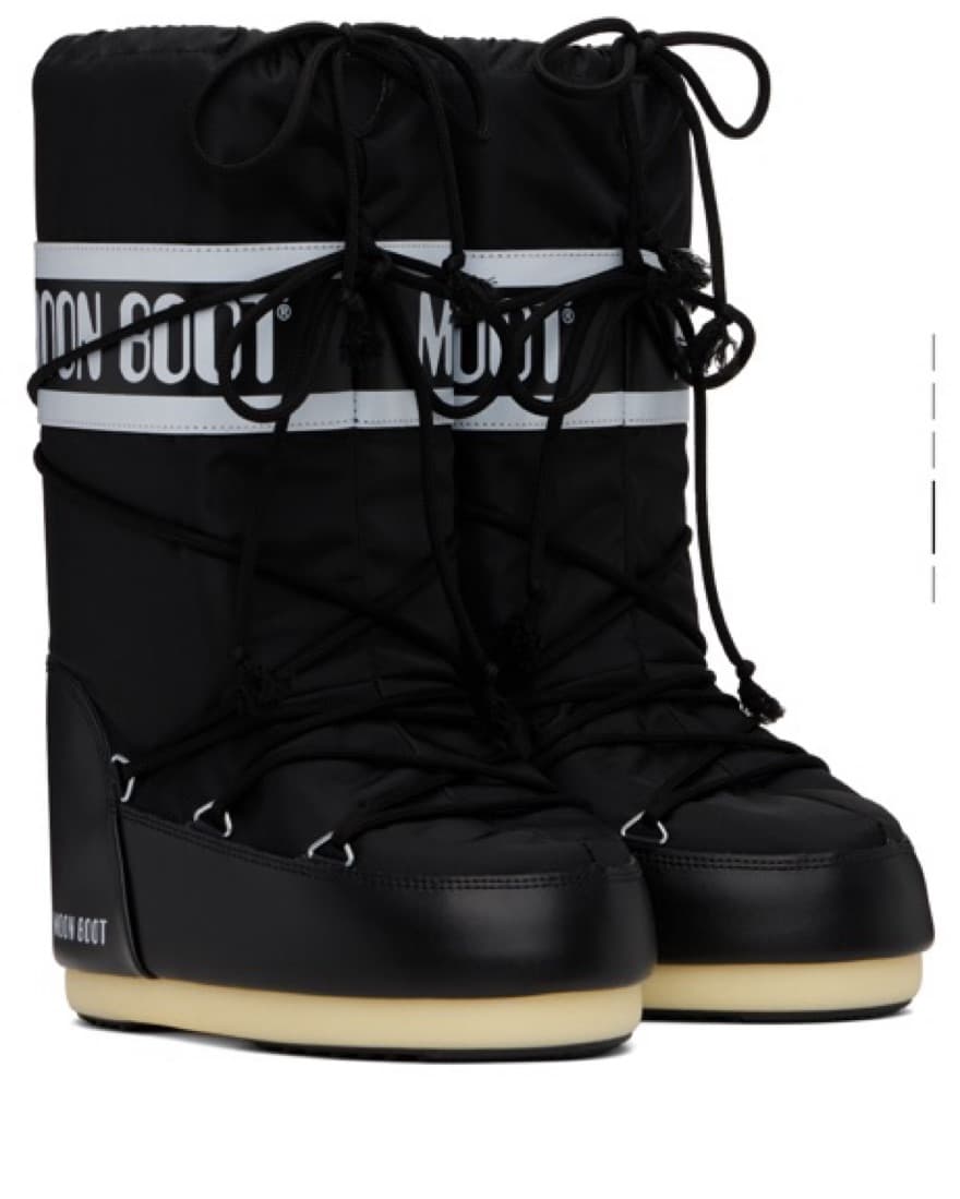 Black Moon Boots Size 8 Sold Out - Image 3
