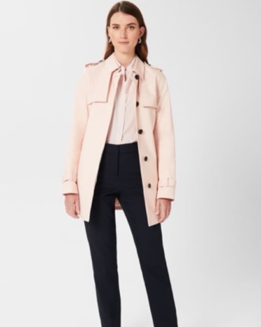 Hobbs Reagan Water Resistant Trench Coat - Image 5
