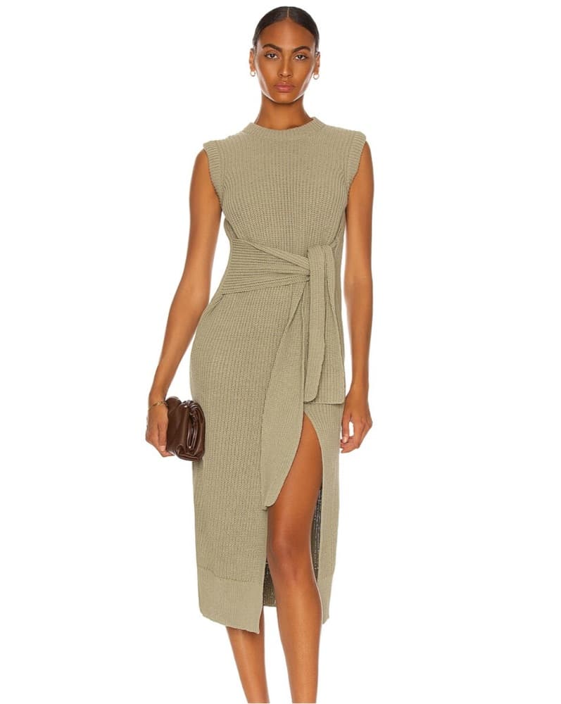 Jonathan Simkhai Knit Midi Dress - Image 1