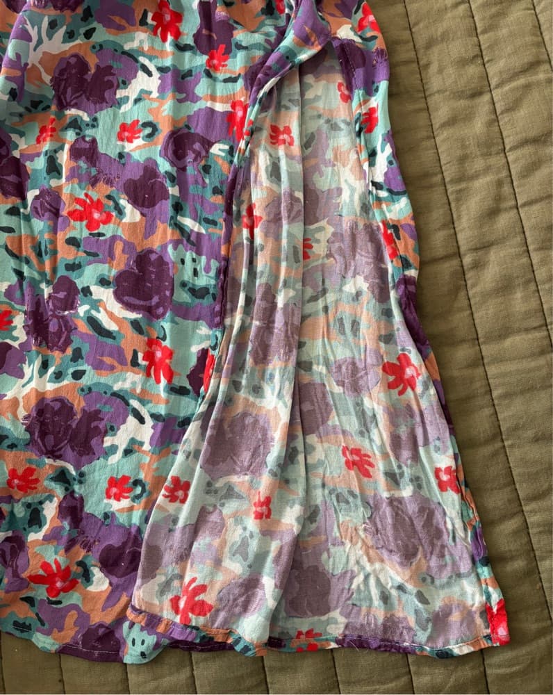 Floral Midi Dress With Adjustable Straps - Image 5