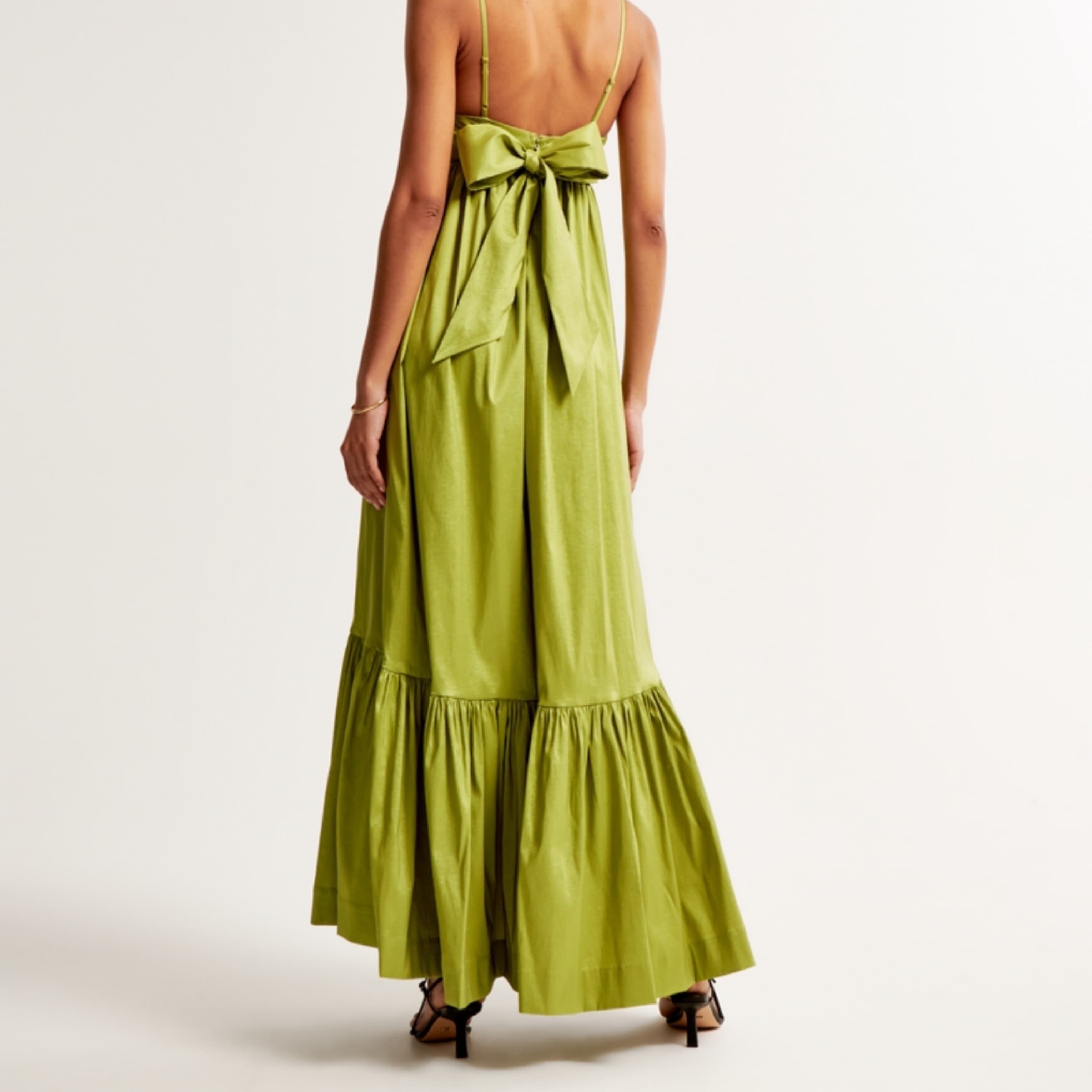 Green Abercrombie Dress - Image 1