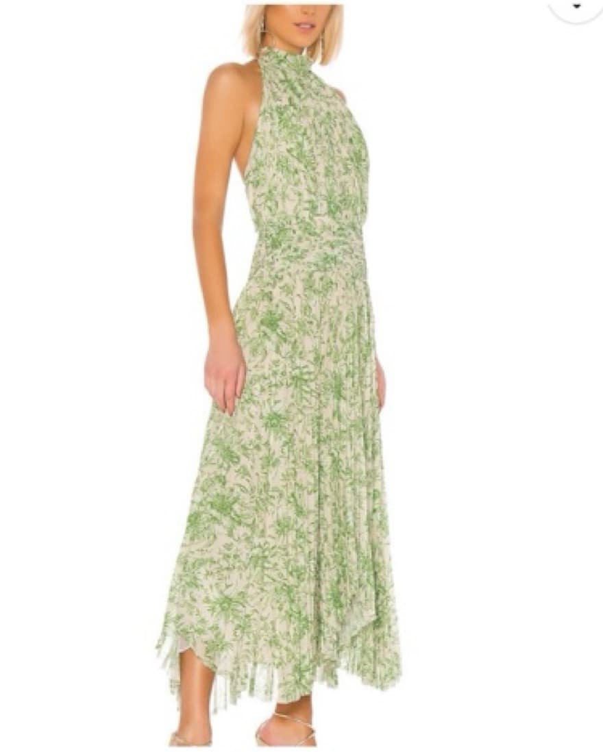 Amur Light Green Halter Dress - Image 5
