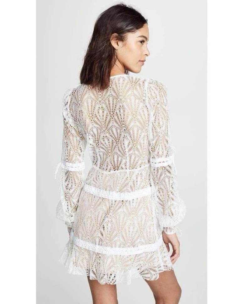 For Love & Lemons Lace Mini Dress - Image 3