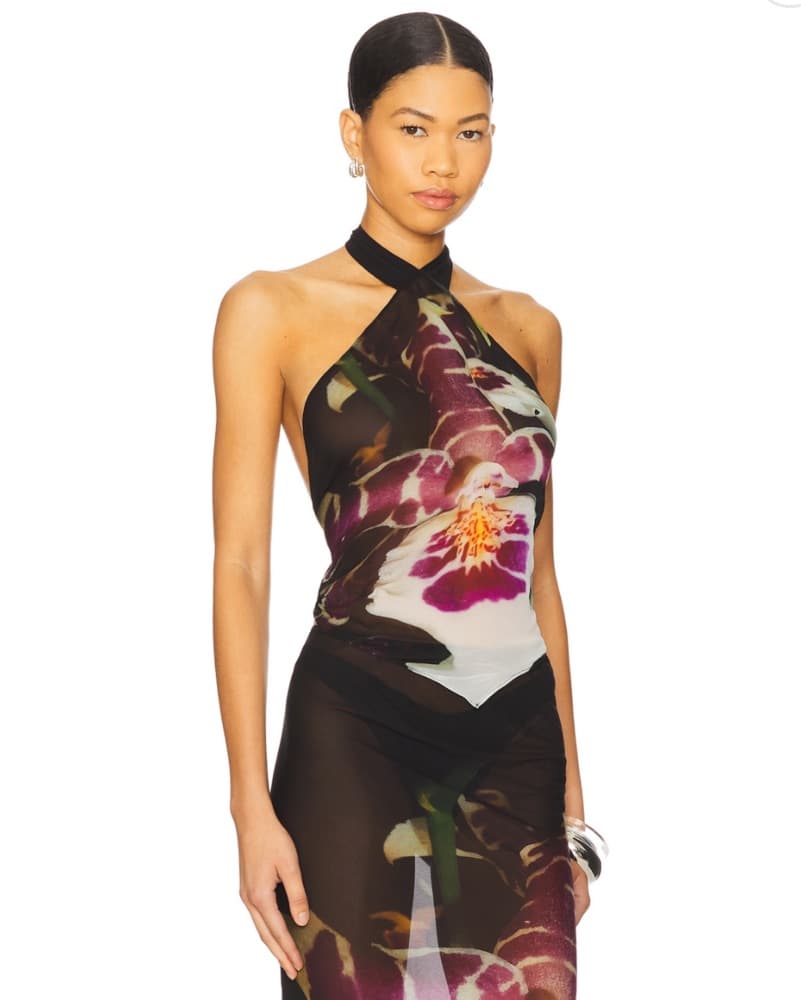 1XBlue Diamond Set Purple Orchid - Image 4