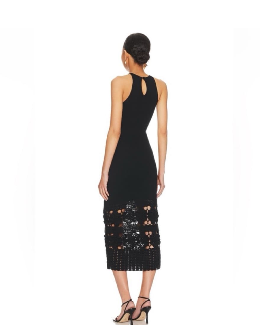x Lindsi Lane Finley Crochet Midi Dress  - Image 2