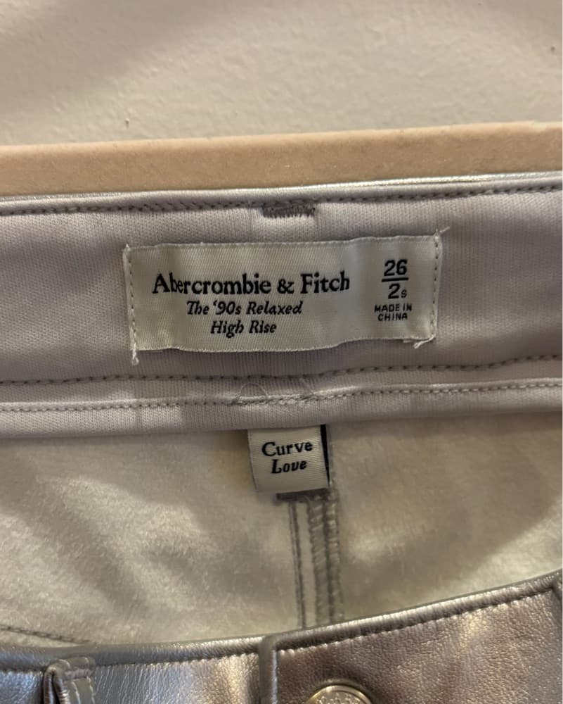 Abercrombie Silver Pants - Image 3