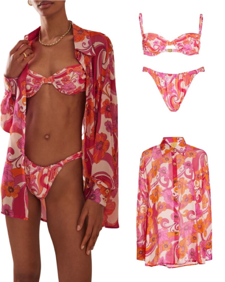 Cin Cin Bikini + Coverup Set - Image 4