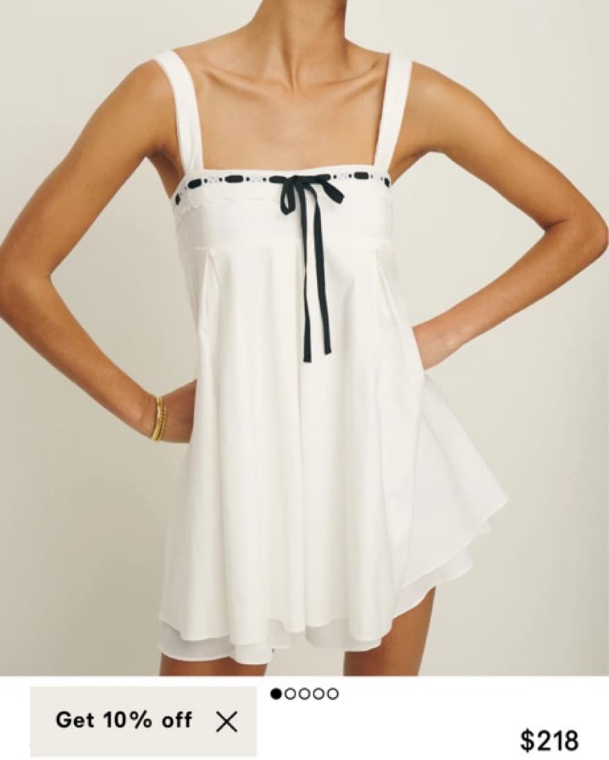 Reformation Shai Dress - Image 2