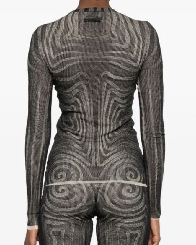 jean paul gaultier mesh top - Image 3