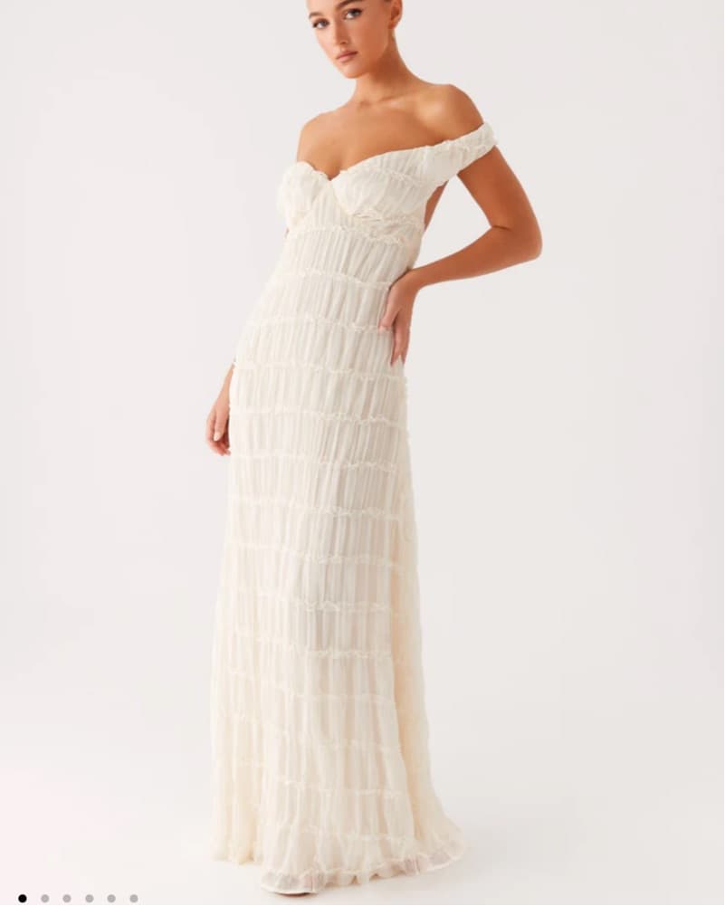 Peppermayo White Maxi Dress - Image 1