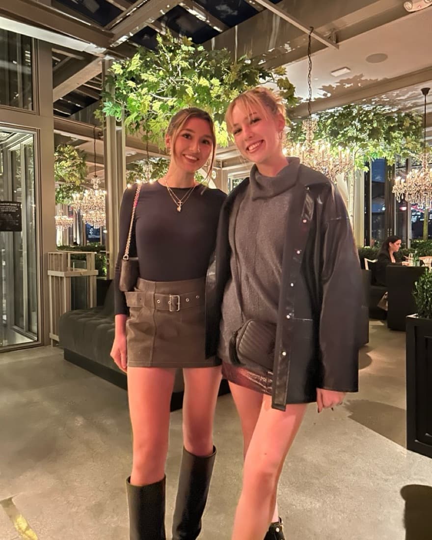 Belt Mini Skirt - Image 1