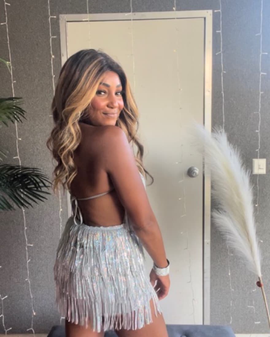 Silver Fringe Romper - Image 3