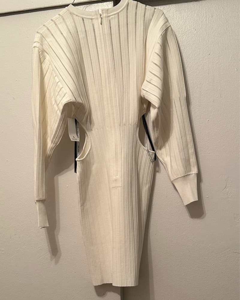 Elegant Pleated Herve Leger Dress - Image 6