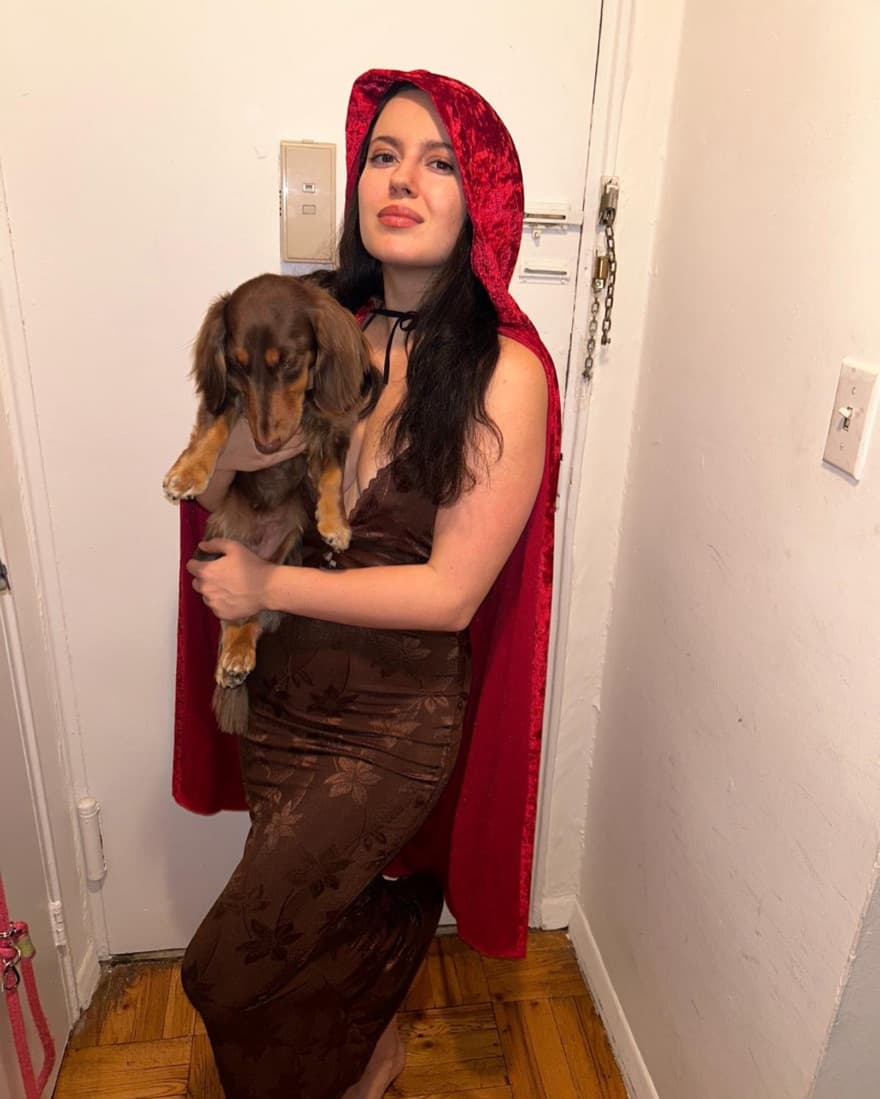 Red Riding Hood HalloweenDress And Cape! - Image 2
