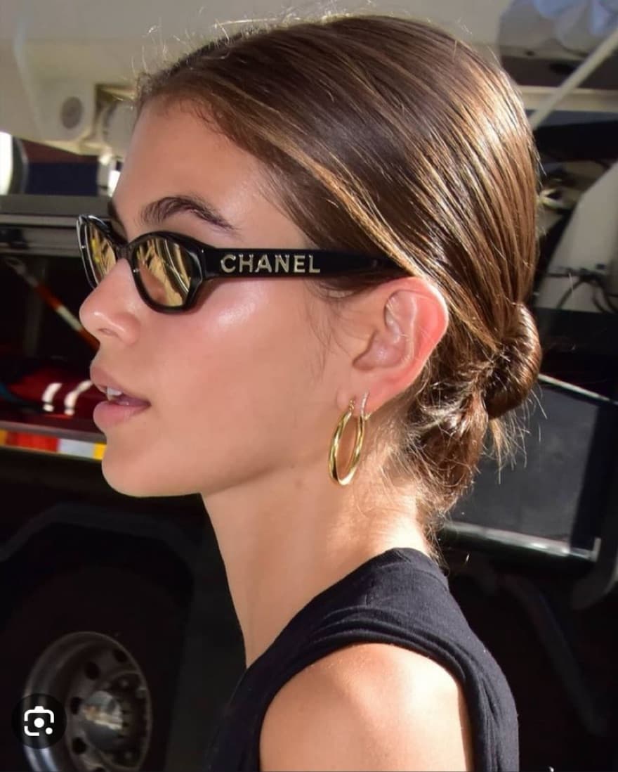 CHANEL Sunglasses In GOLD (not Black) - Image 1