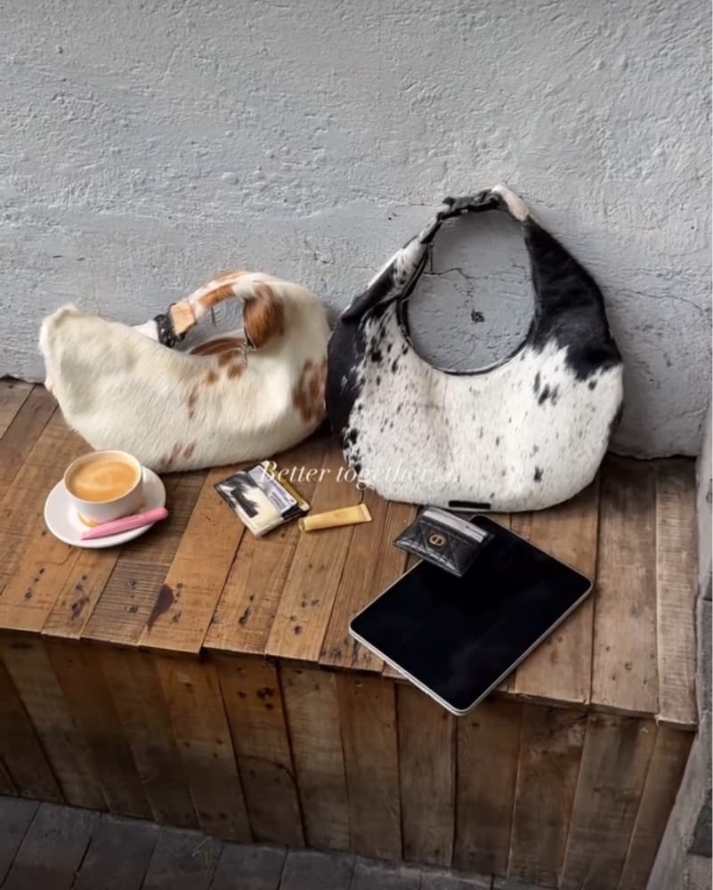 Geniune Cowhide 2 Way Bag - Image 3