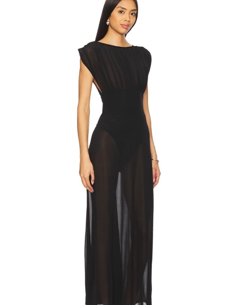 Camila Coelho Ophelia Sheer Maxi Dress - Image 2