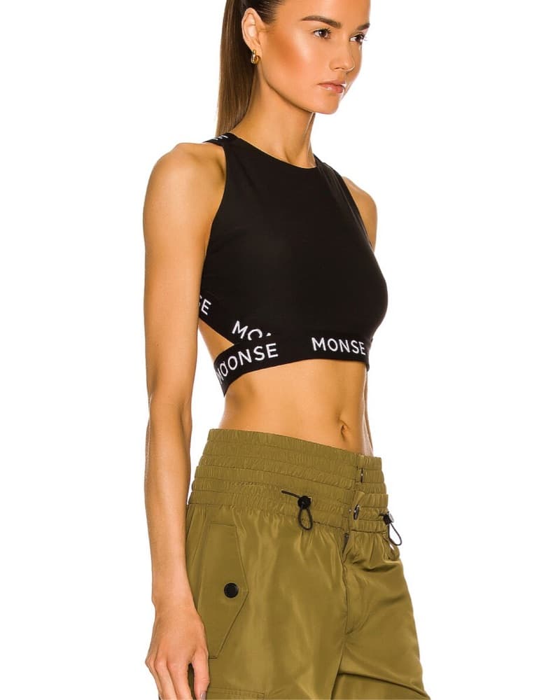 Monse Sporty Chic Crop Top - Image 1