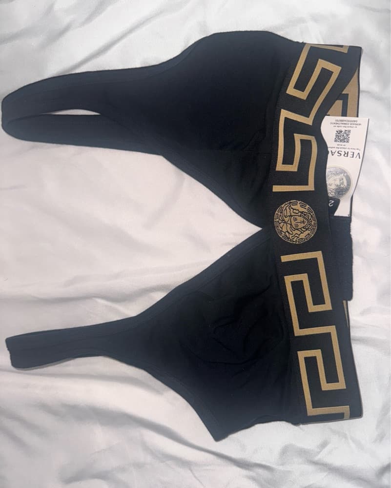 Versace Greca Border Bralette - Image 2