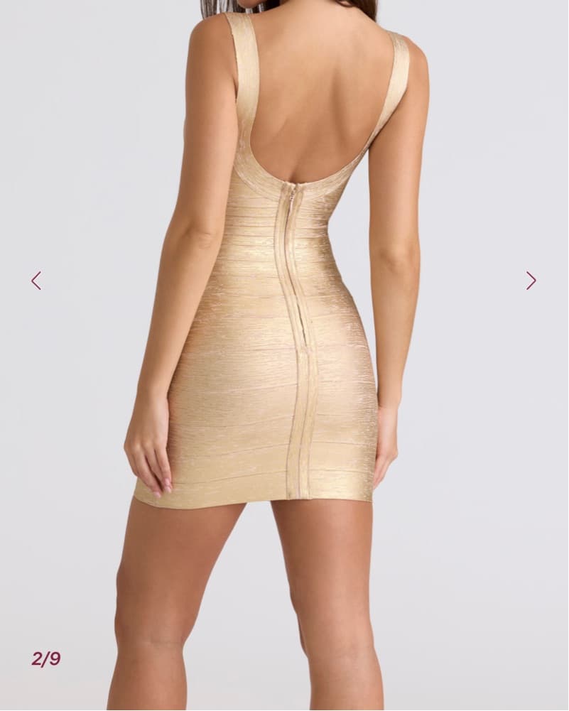 House Of Cb Bandage Dress - Image 2