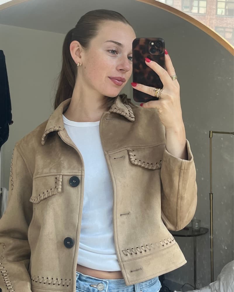 Suede Jacket  - Image 1