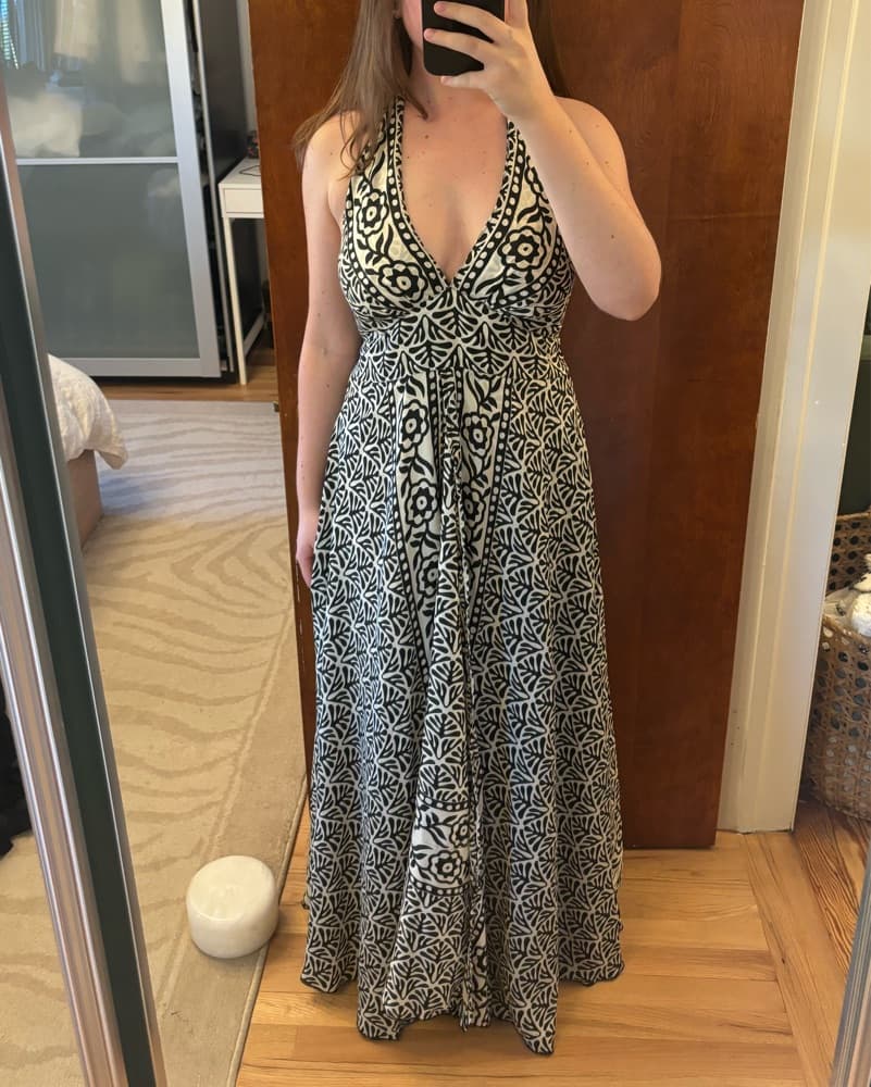 Unique Satin Dress from Italy - Image 2