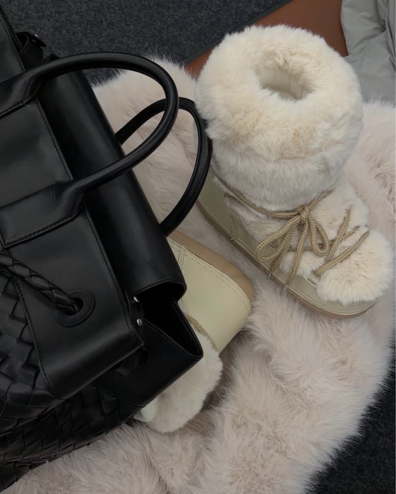 Plush Faux Fur Winter Boots - Image 2