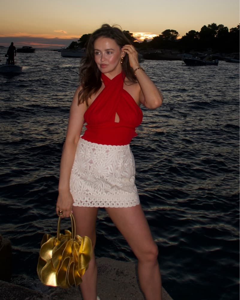 Red Halter Top - Image 2