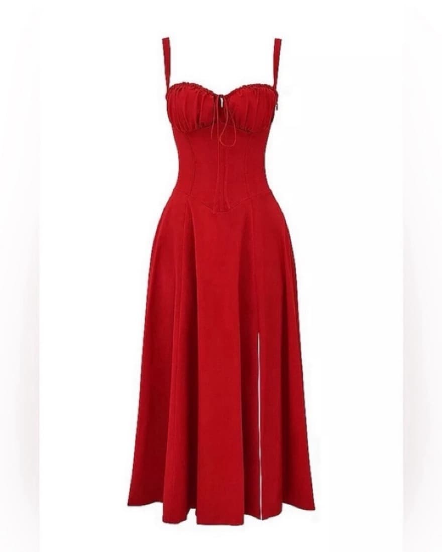 HOUSE OF CB 'Carmen' Buttercup Bustier S - Image 3