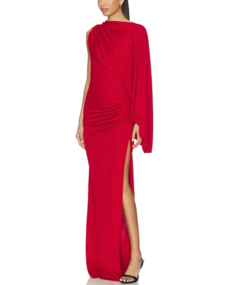 The Andamane Selene One Shoulder Gown - Image 2