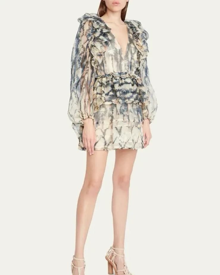 Ulla Johnson Organza Mini Dress - Image 1