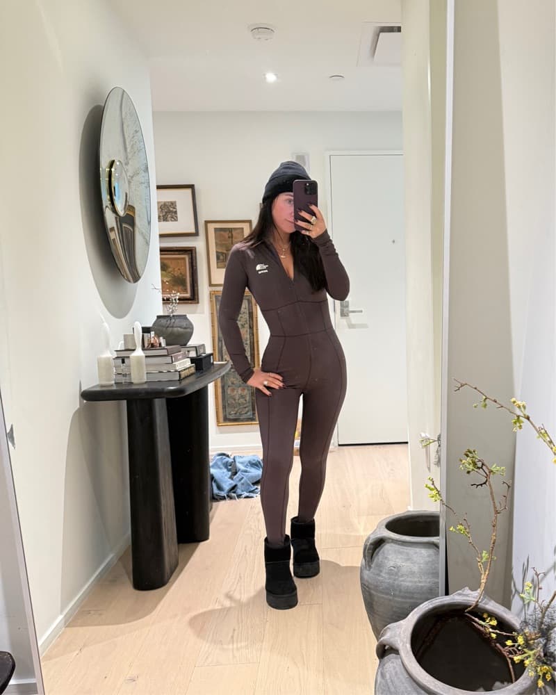 Skims X Northface Brown Catsuit - Image 6