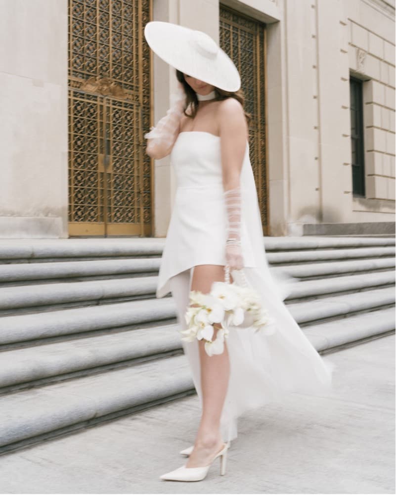 White Chiffon Matters Store Dress - Image 4