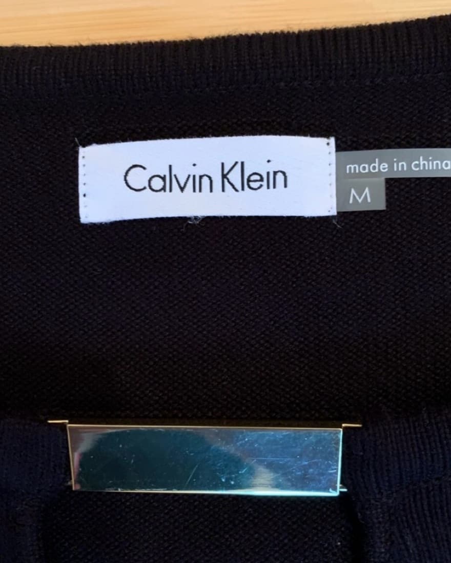 Black Calvin Klein Dress - Image 4