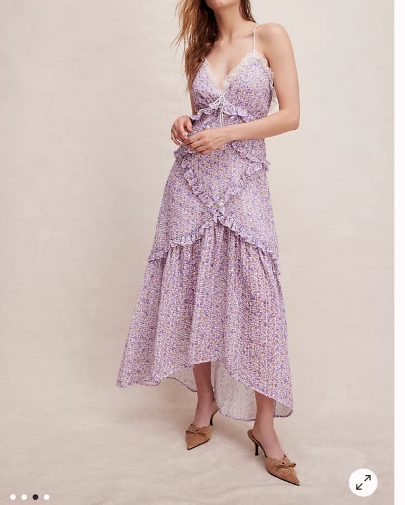 For Love And Lemons Cayne Maxi Dress - Image 3