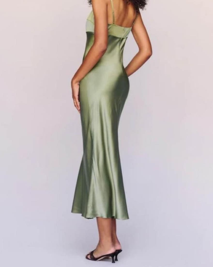Green Reformation Formal Dress - Image 5