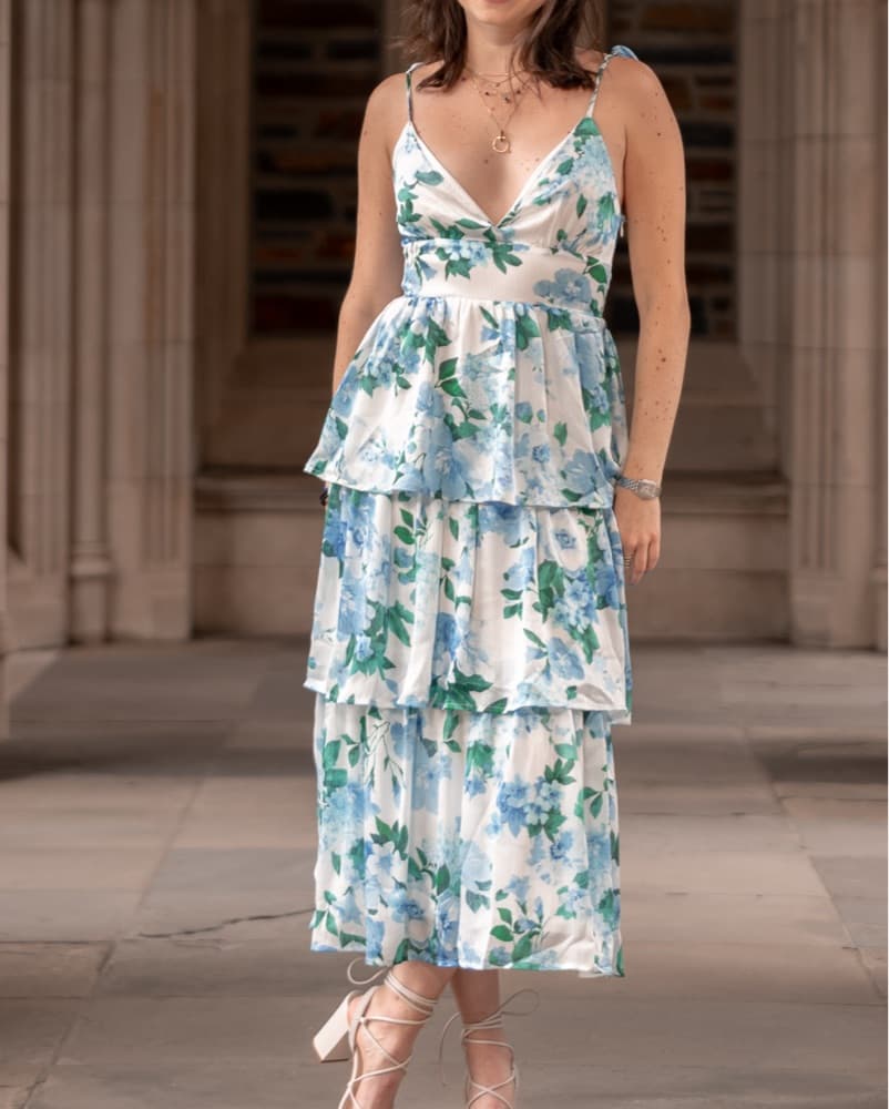 Line & Dot Revolve Midi Dress  - Image 1