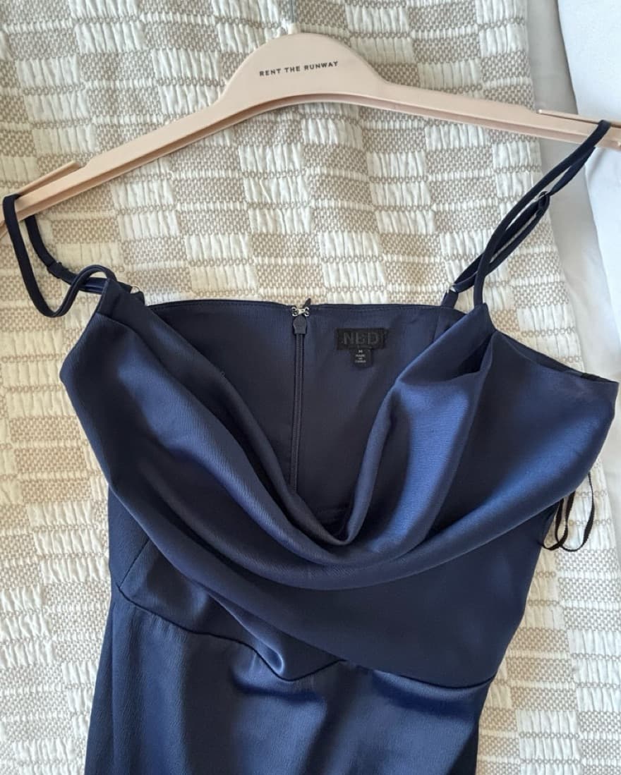 Navy Revolve Formal Dress - Image 2