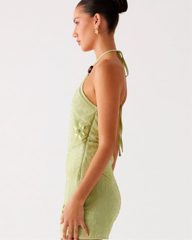 Green Mini Dress - Peppermayo - Image 4
