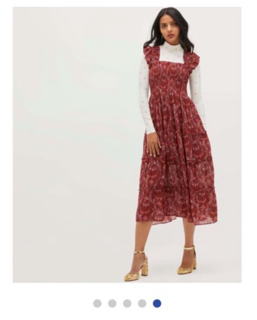 Hillhouse Ellie Nap Printed Nap Dress  - Image 1