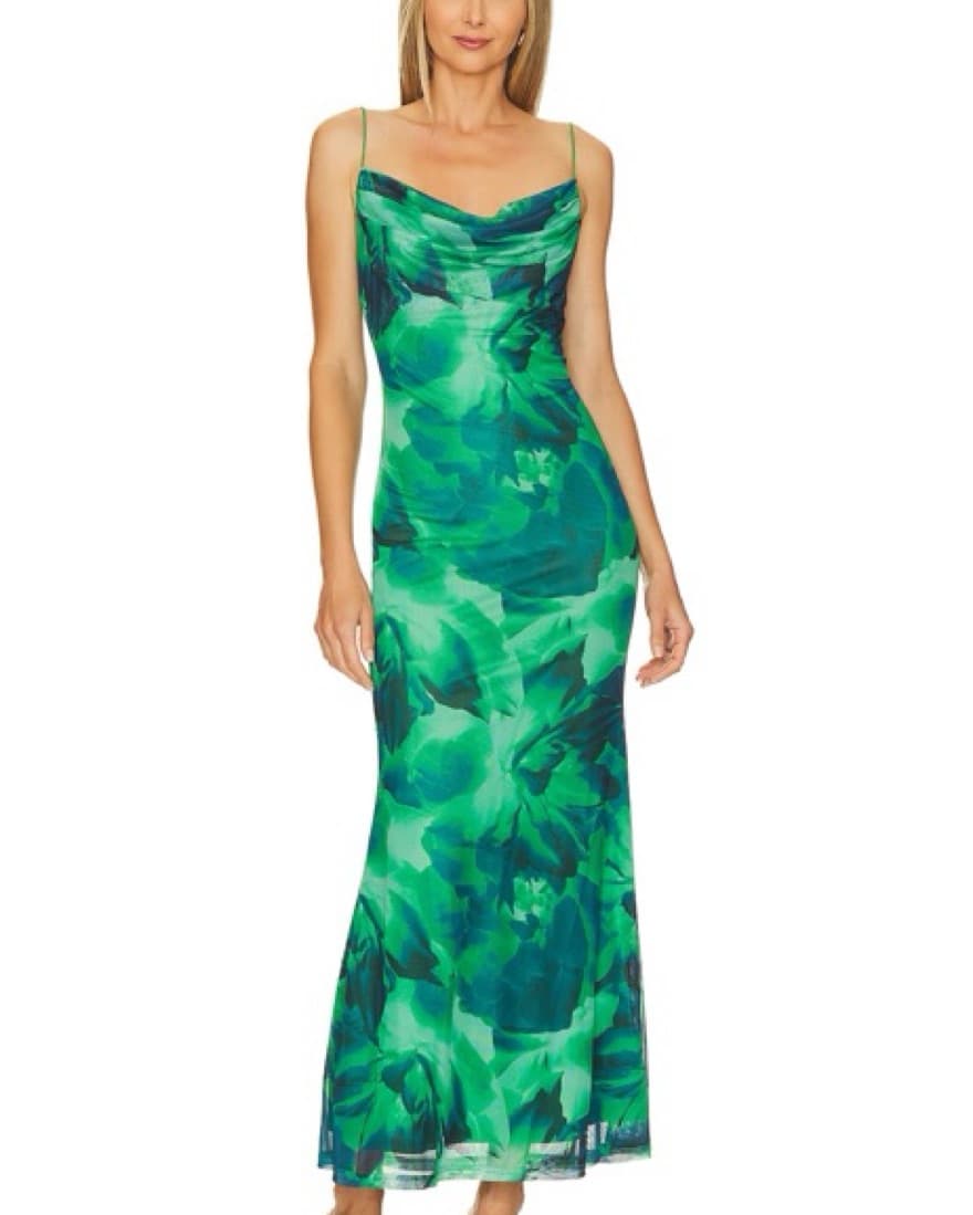 Green Backless Dress - Image 2
