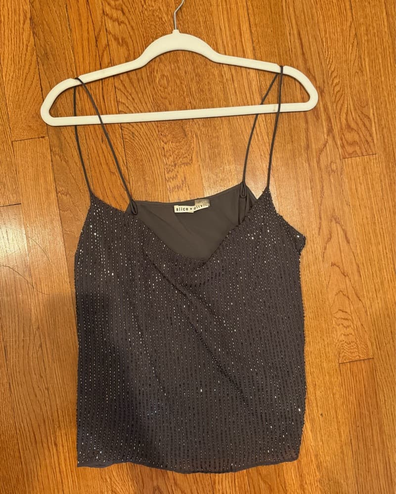 Alice + Olivia Harmon Beaded Top - Image 4