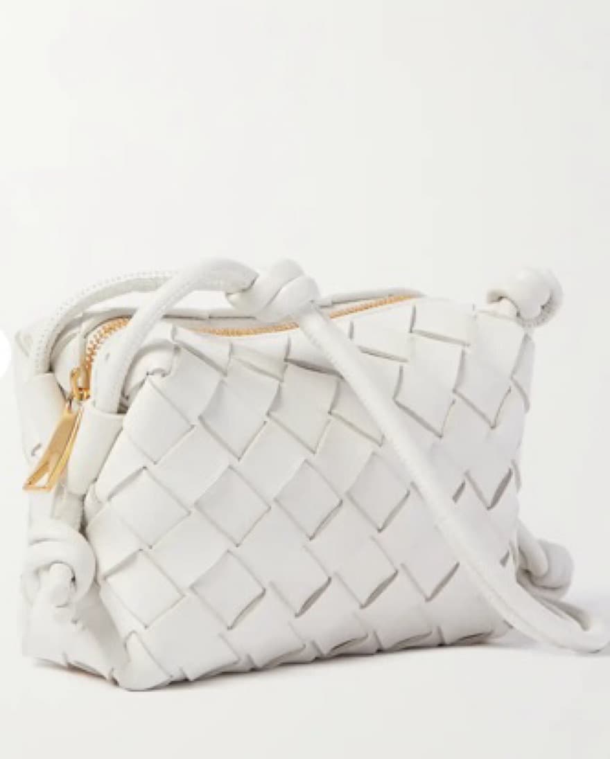 white Bottega Bag - Image 1