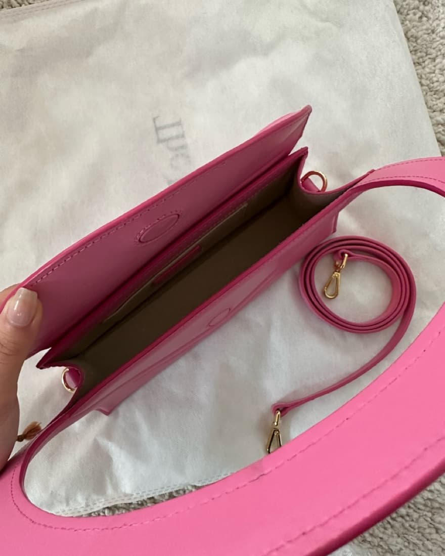 Pink Jacquemus Bag - Image 4