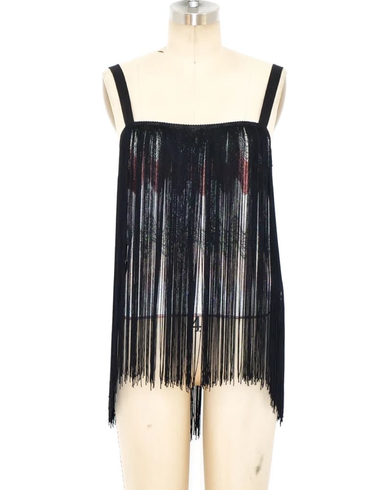 Missoni Metallic Fringe Top - Image 1