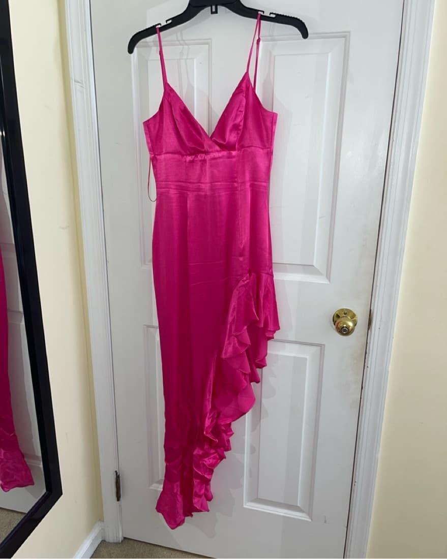 Bardot Pink Formal Dress - Image 2
