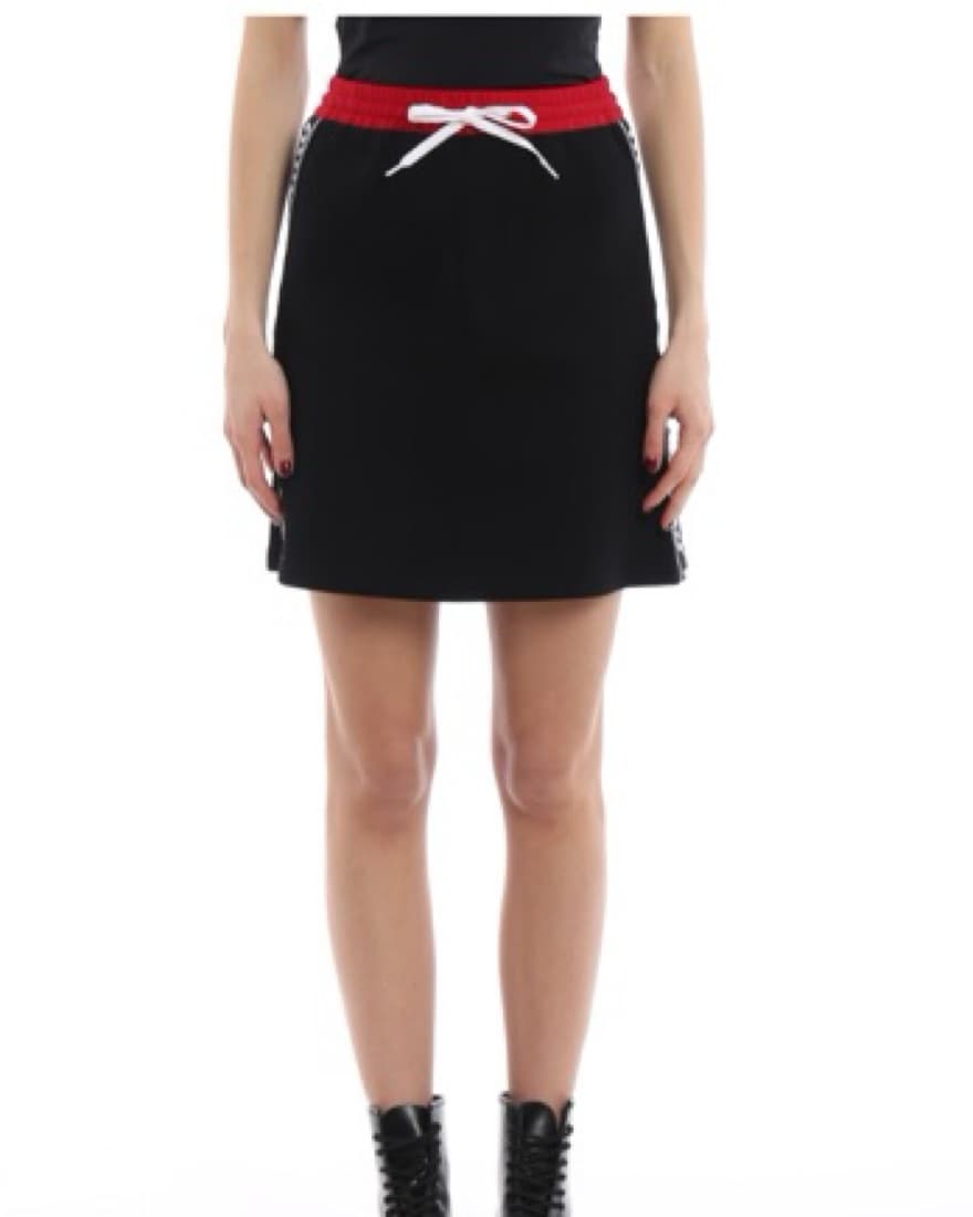 Miu Miu Techno Jersey Mini Skirt - Image 3