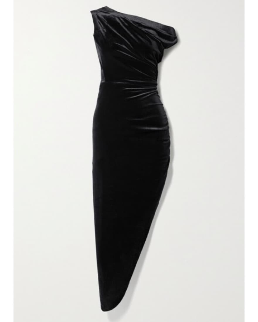Black Velvet Dress - Image 4