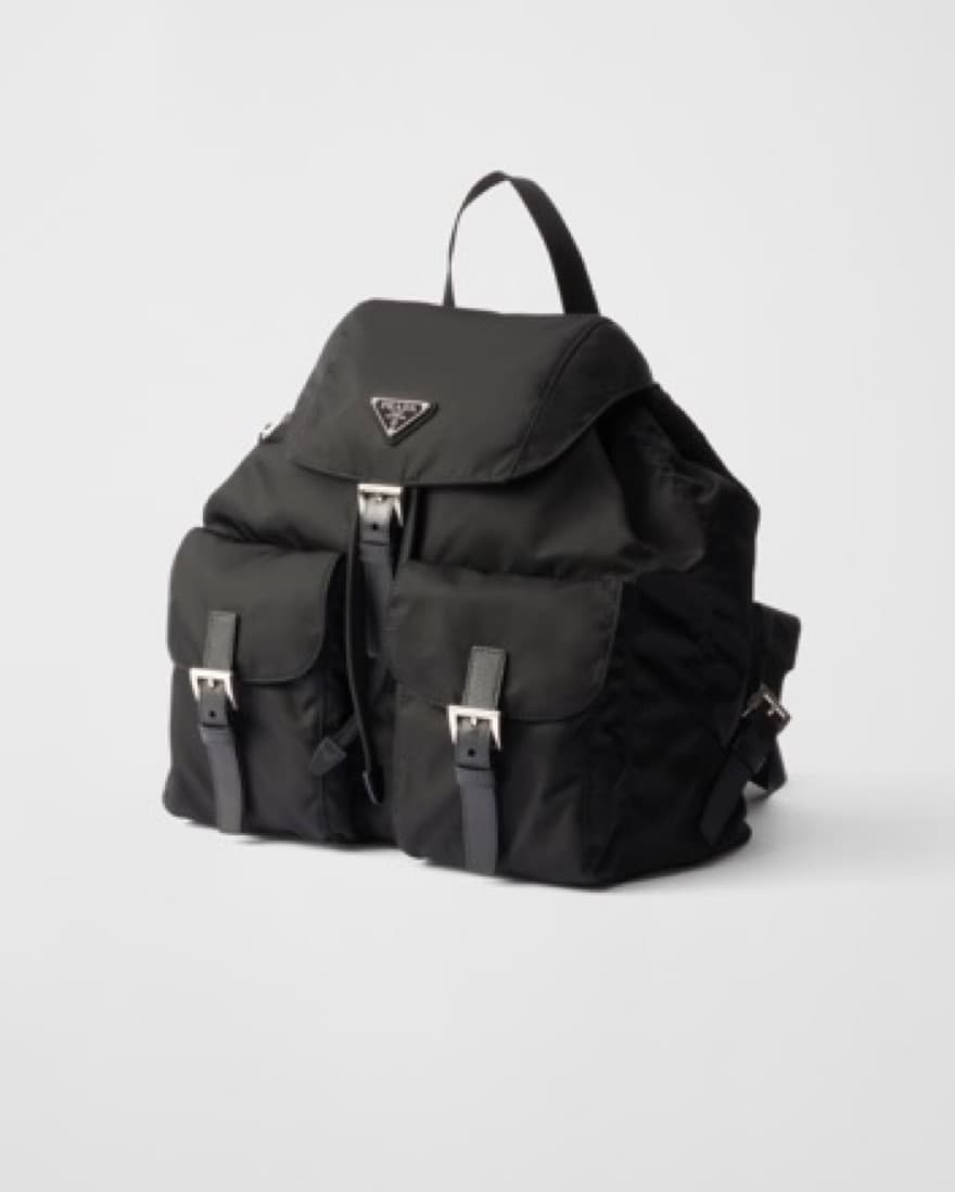 Prada Backpack W/Pouch - Image 3